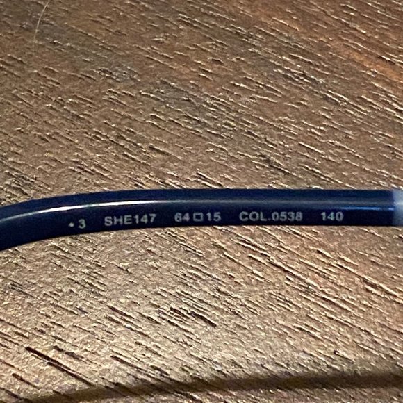 New Authentic Carolina Herrera Designer Sunglasses — SHE-147 - Picture 7 of 7